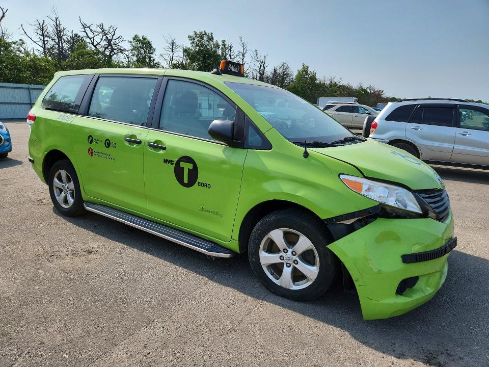 Продаж на аукціоні авто 2014 Toyota Sienna, vin: 5TDZK3DC1ES480352, номер лоту: 58155466