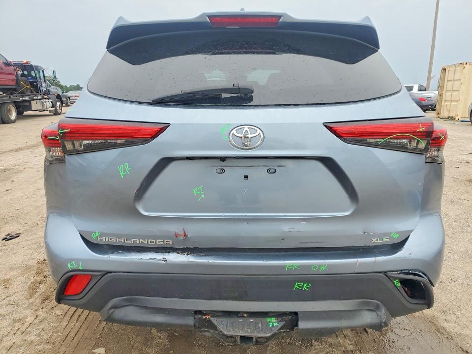 Продажа на аукционе авто 2021 Toyota Highlander, vin: 5TDGZRAH6MS040504, номер лота: 57608076