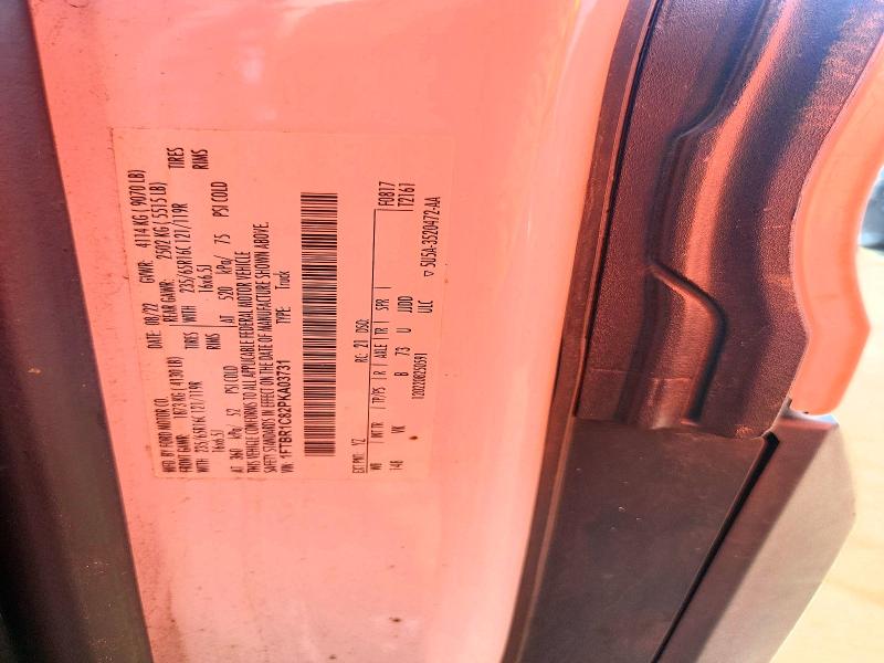 Aukcja sprzedaży 2023 Ford Transit, vin: 1FTBR1C82PKA03731, numer aukcji: 58920676