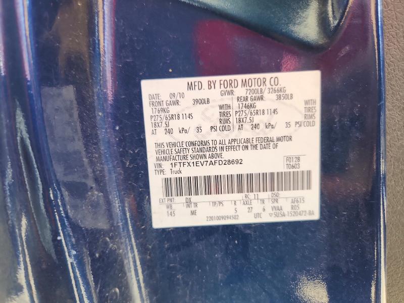 Aukcja sprzedaży 2010 Ford F150, vin: 1FTFX1EV7AFD28692, numer aukcji: 57296896