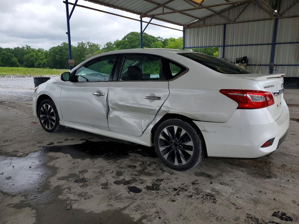 56650126 :رقم المزاد ، 3N1AB7AP8HY400654 vin ، 2017 Niss Sentra Sr Manual مزاد بيع