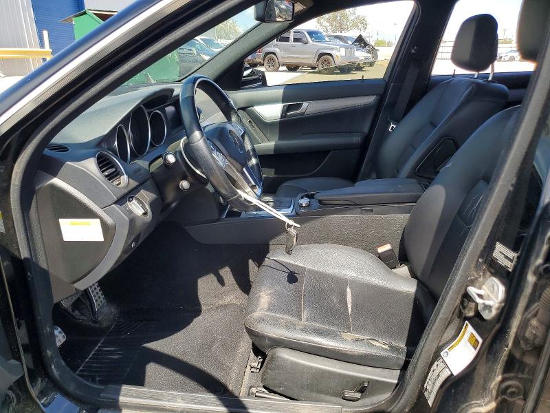 57684416 :رقم المزاد ، WDDGF4HB3EG236351 vin ، 2014 Mercedes-benz C مزاد بيع