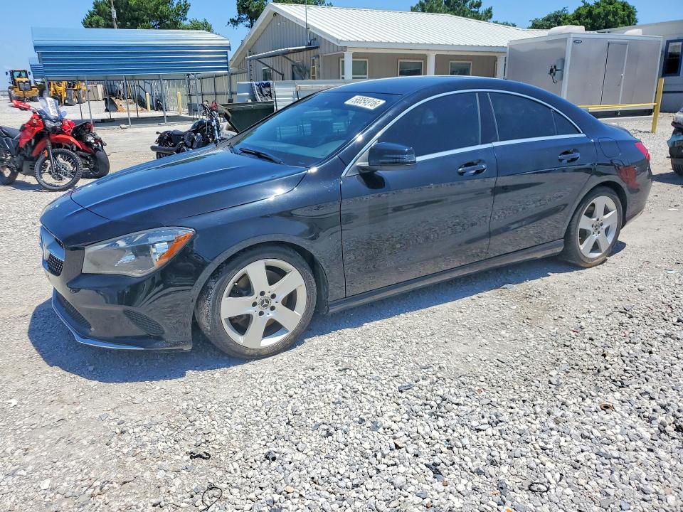 2018 Mercedes-benz Cla მანქანა იყიდება აუქციონზე, vin: WDDSJ4GB3JN595697, აუქციონის ნომერი: 56854916
