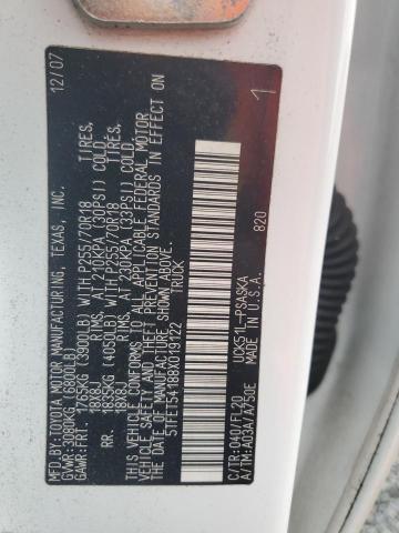 Продажа на аукционе авто 2008 Toyota Tundra, vin: 5TFET54188X019122, номер лота: 55513126