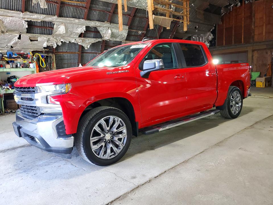 2020 Chevrolet Silverado მანქანა იყიდება აუქციონზე, vin: 3GCUYDET4LG421059, აუქციონის ნომერი: 57006816
