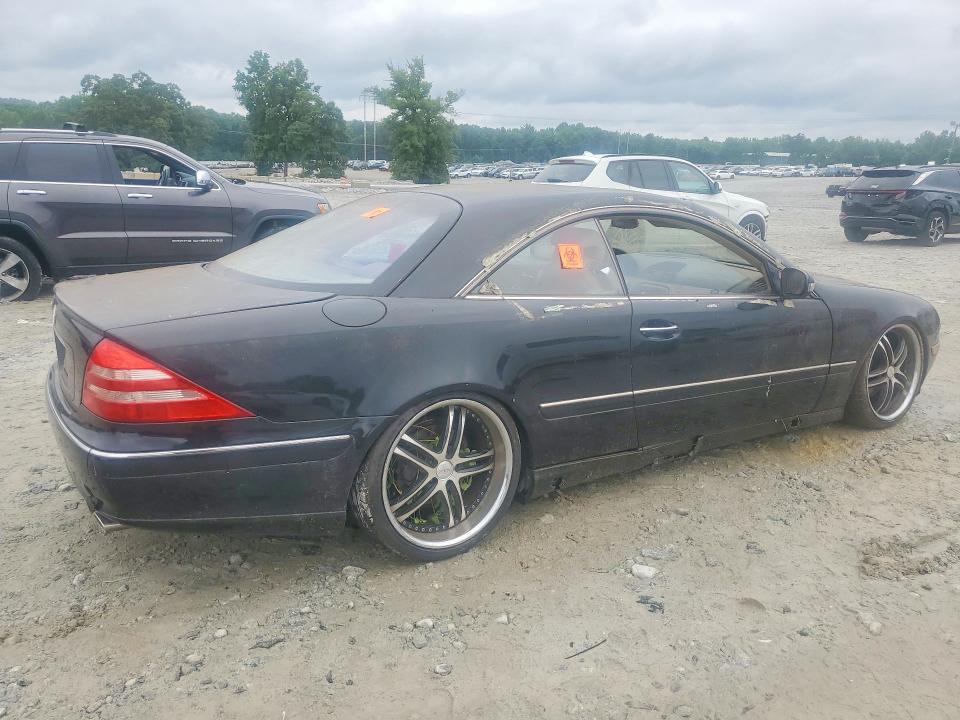2002 Mercedes-benz Cl მანქანა იყიდება აუქციონზე, vin: WDBPJ75J62A019735, აუქციონის ნომერი: 57682116