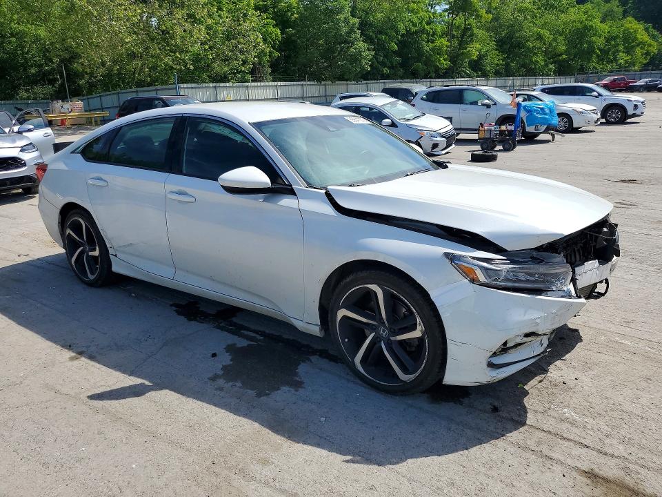 2018 Honda Accord მანქანა იყიდება აუქციონზე, vin: 1HGCV1F37JA260589, აუქციონის ნომერი: 55841076