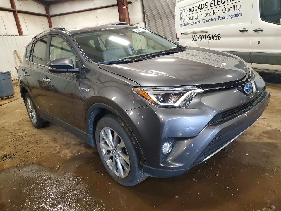 58418136 :رقم المزاد ، JTMDJREV0JD186379 vin ، 2018 Toyota Rav4 Hv مزاد بيع