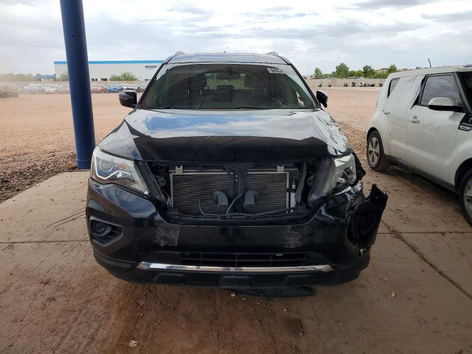 58836496 :رقم المزاد ، 5N1DR2MN5HC614556 vin ، 2017 Nissan Pathfinder مزاد بيع