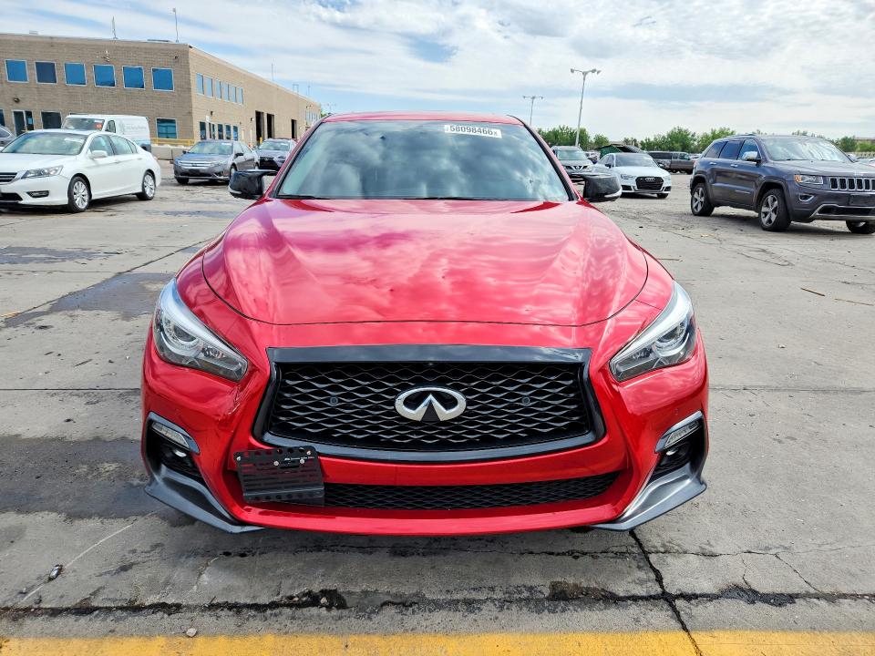 Продажа на аукционе авто 2021 Infiniti Q50, vin: JN1EV7BRXMM750292, номер лота: 58098466