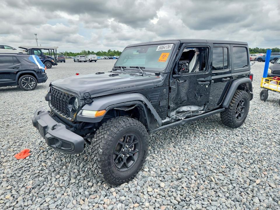 Aukcja sprzedaży 2024 Jeep Wrangler, vin: 1C4PJXDG1RW267282, numer aukcji: 56064136