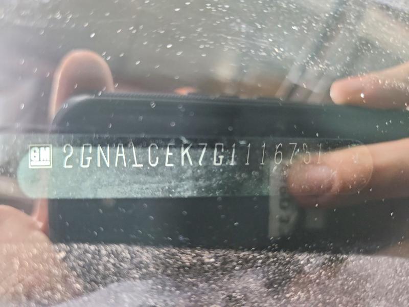 2016 Chevrolet Equinox მანქანა იყიდება აუქციონზე, vin: 2GNALCEK7G1116731, აუქციონის ნომერი: 59233376
