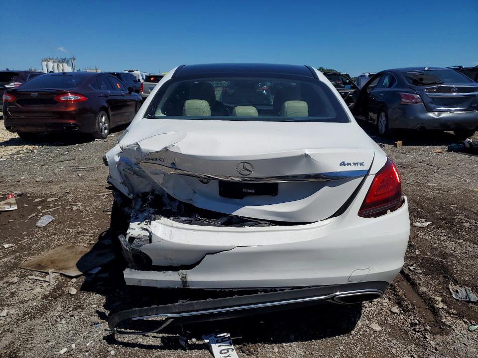 2019 Mercedes-benz C მანქანა იყიდება აუქციონზე, vin: 55SWF8EB7KU286532, აუქციონის ნომერი: 58362106