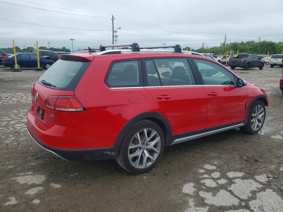 Продажа на аукционе авто 2018 Volkswagen Golf Alltrack, vin: 3VWH17AUXJM754528, номер лота: 57376146