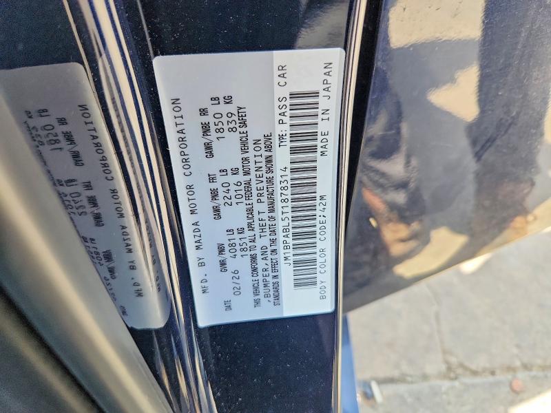 Продажа на аукционе авто 2026 Mazda 3, vin: JM1BPABL5T1878314, номер лота: 59018506