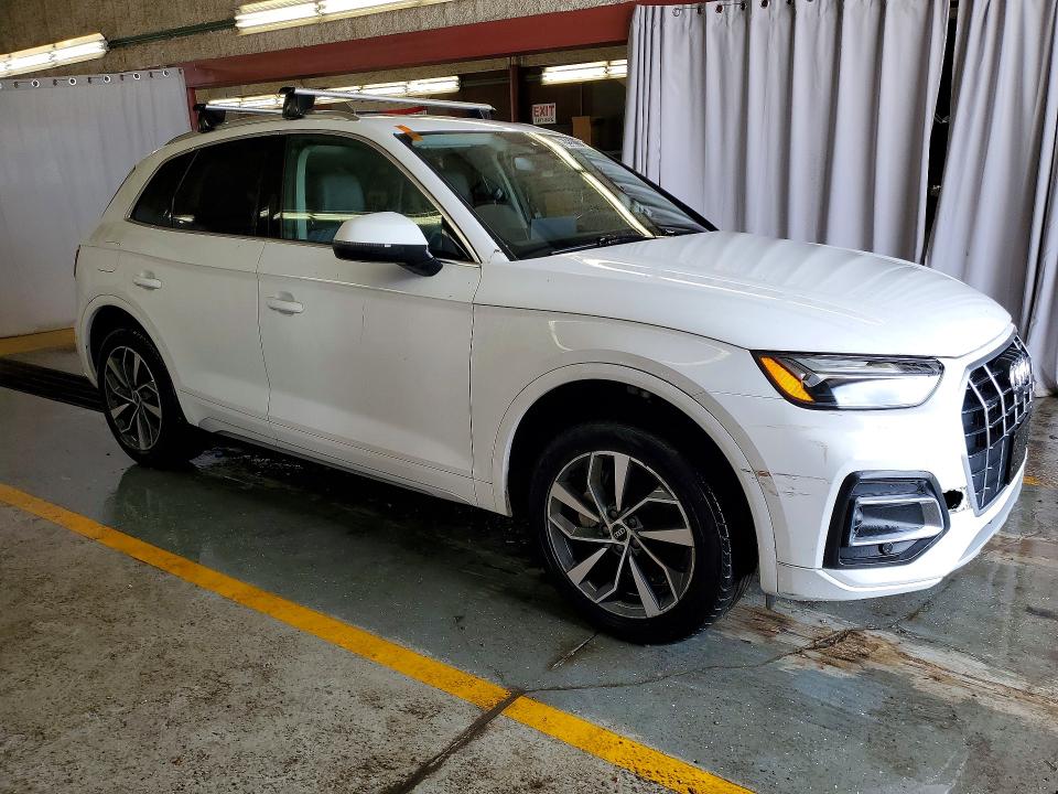 57531116 :رقم المزاد ، WA1BAAFY1M2021470 vin ، 2021 Audi Q5 مزاد بيع