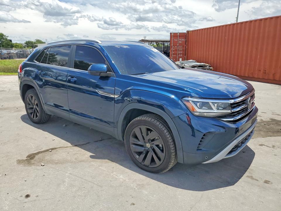2021 Volkswagen Atlas Cross Sport მანქანა იყიდება აუქციონზე, vin: 1V2JE2CA9MC241385, აუქციონის ნომერი: 55941736