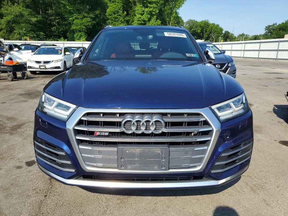 Aukcja sprzedaży 2018 Audi Sq5, vin: WA1A4AFY7J2118574, numer aukcji: 58393986