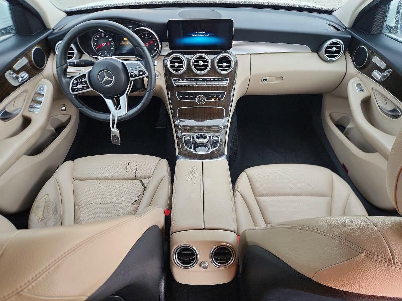 58168786 :رقم المزاد ، 55SWF8DB8KU293989 vin ، 2019 Mercedes-benz C مزاد بيع