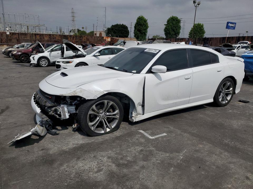 58924726 :رقم المزاد ، 2C3CDXHGXLH108089 vin ، 2020 Dodge Charger مزاد بيع