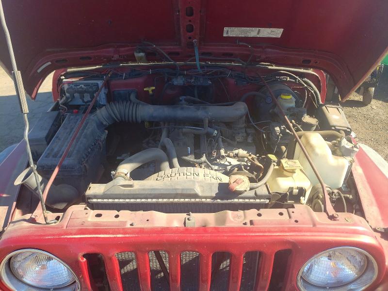 Aukcja sprzedaży 1999 Jeep Wrangler / Tj, vin: 1J4FY19SXXP412810, numer aukcji: 55934036