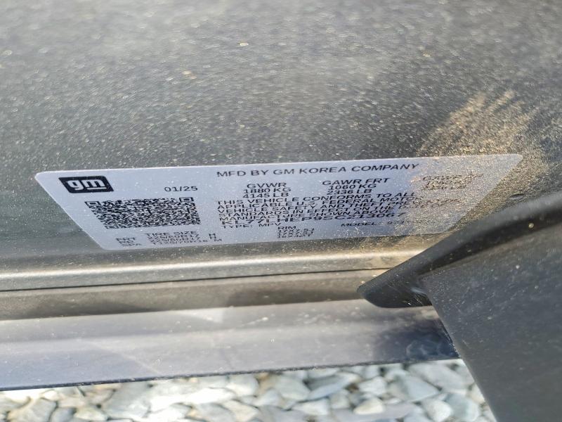 54422056 :رقم المزاد ، KL77LHEP9SC213067 vin ، 2025 Chevrolet Trax مزاد بيع