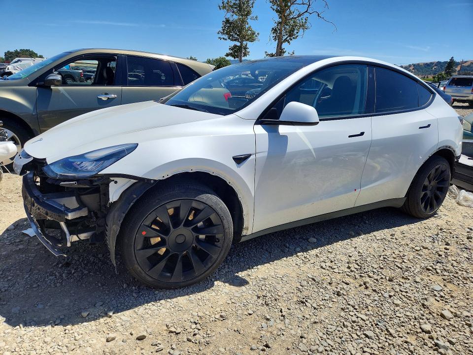 Продажа на аукционе авто 2022 Tesla Model Y, vin: 7SAYGDEE1NF364174, номер лота: 55203096