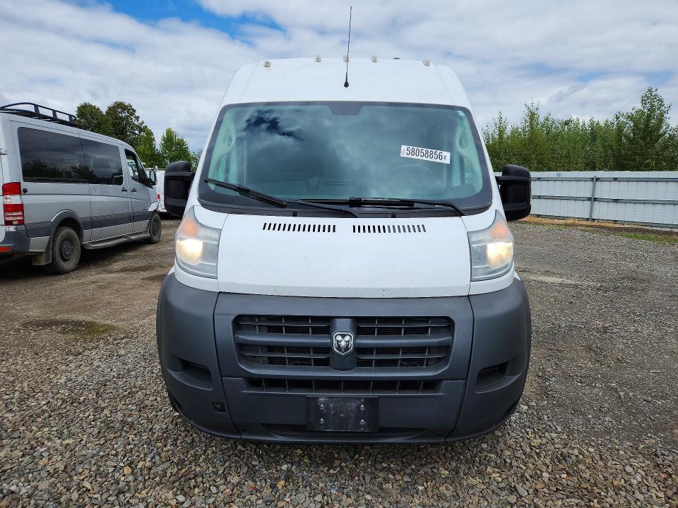 2018 Ram Promaster 2500 მანქანა იყიდება აუქციონზე, vin: 3C6TRVDG0JE124907, აუქციონის ნომერი: 58058856