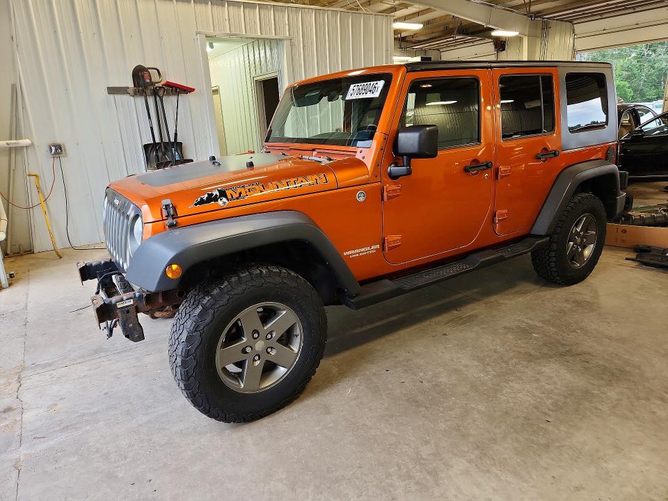 Auction sale of the 2010 Jeep Wrangler Unlimited, vin: 1J4HA3H16AL229033, lot number: 57689046