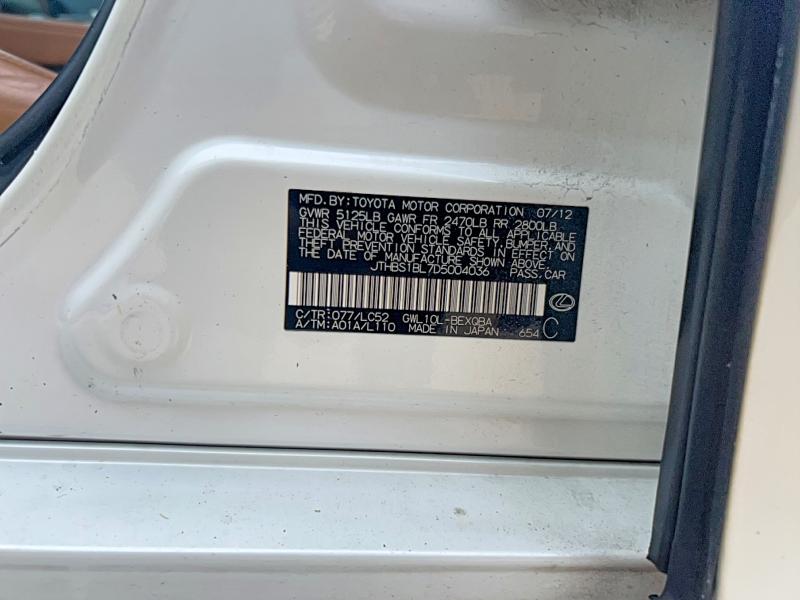 Продаж на аукціоні авто 2013 Lexus Gs, vin: JTHBS1BL7D5004036, номер лоту: 56616926