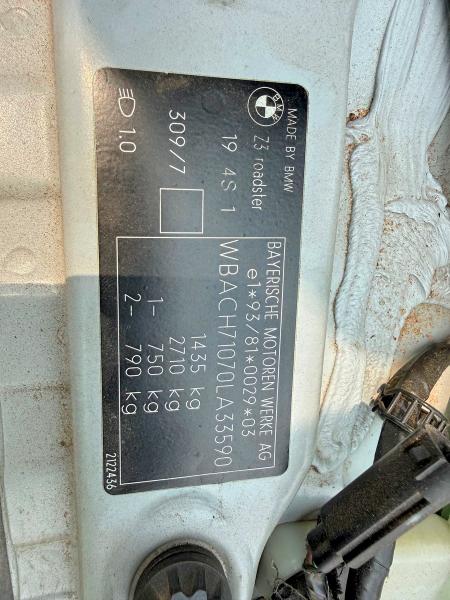 Продаж на аукціоні авто 1997 Bmw Z3 Roadstr, vin: WBACH71070LA33590, номер лоту: 59055246
