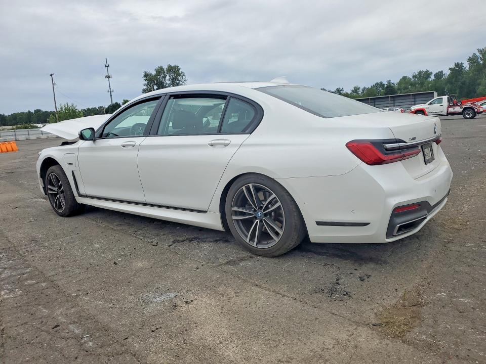 2022 Bmw 745xe მანქანა იყიდება აუქციონზე, vin: WBA7W4C08NCJ44060, აუქციონის ნომერი: 58454826