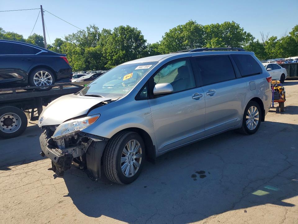 56827866 :رقم المزاد ، 5TDJK3DCXGS137071 vin ، 2016 Toyota Sienna مزاد بيع