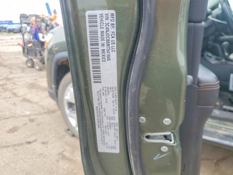 Aukcja sprzedaży 2021 Jeep Compass, vin: 3C4NJDCB6MT541845, numer aukcji: 56748536