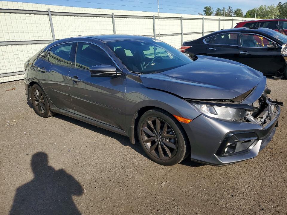 57957056 :رقم المزاد ، SHHFK7H62MU224107 vin ، 2021 Honda Civic مزاد بيع