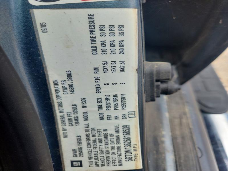Aukcja sprzedaży 2006 Hummer H3, vin: 5GTDN136268168539, numer aukcji: 59086596