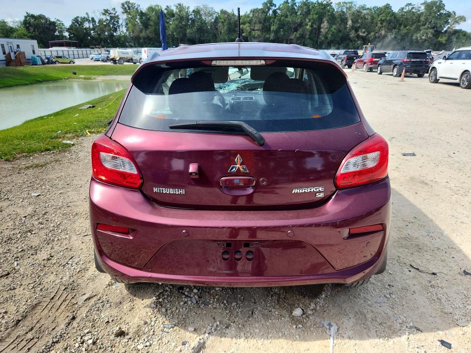 2018 Mitsubishi Mirage მანქანა იყიდება აუქციონზე, vin: ML32A4HJ8JH010551, აუქციონის ნომერი: 58066506
