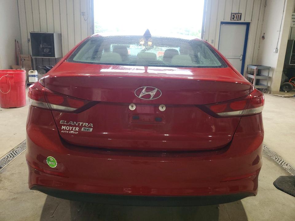 Продажа на аукционе авто 2017 Hyundai Elantra, vin: KMHD74LF7HU315656, номер лота: 58131616