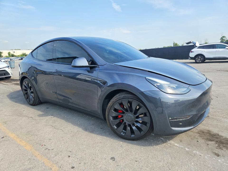 2022 Tesla Model Y მანქანა იყიდება აუქციონზე, vin: 7SAYGDEFXNF380611, აუქციონის ნომერი: 59268166