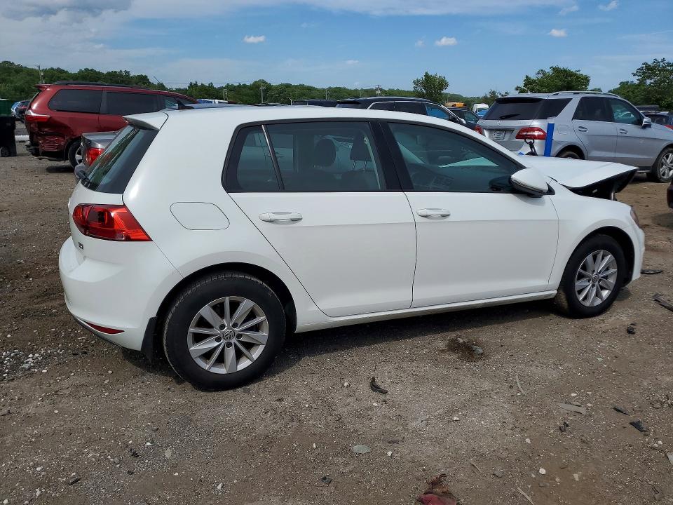 57953266 :رقم المزاد ، 3VW217AU1GM037224 vin ، 2016 Volkswagen Golf مزاد بيع
