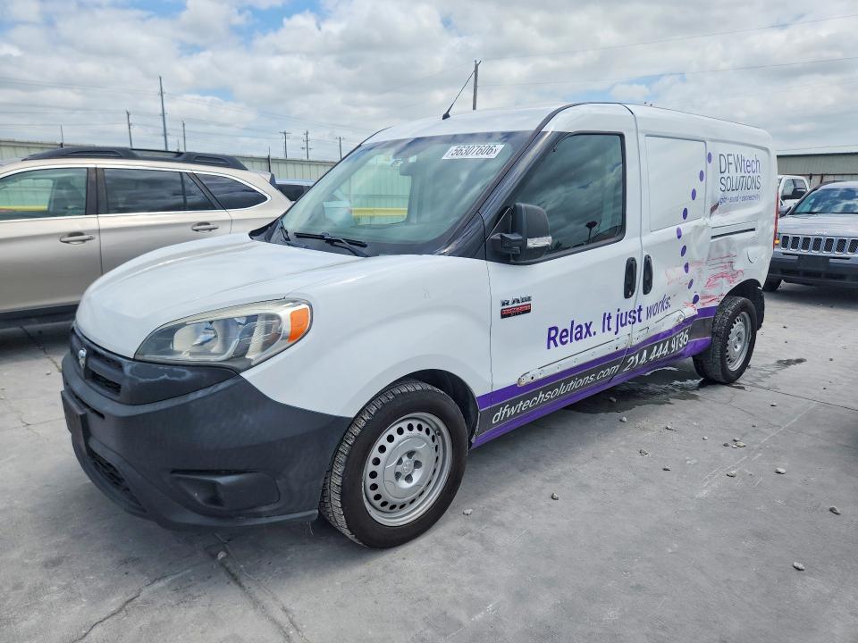 Продаж на аукціоні авто 2017 Ram Pro Master, vin: ZFBERFABXH6E36044, номер лоту: 56307606