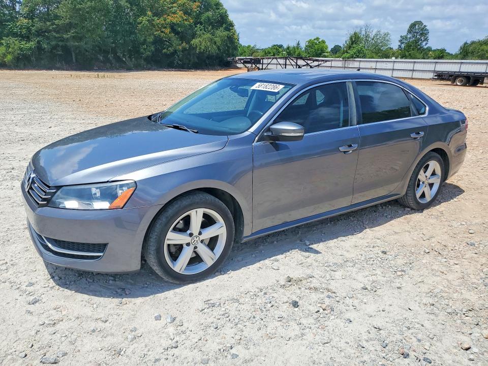 58182286 :رقم المزاد ، 1VWBH7A32DC125179 vin ، 2013 Volkswagen Passat مزاد بيع