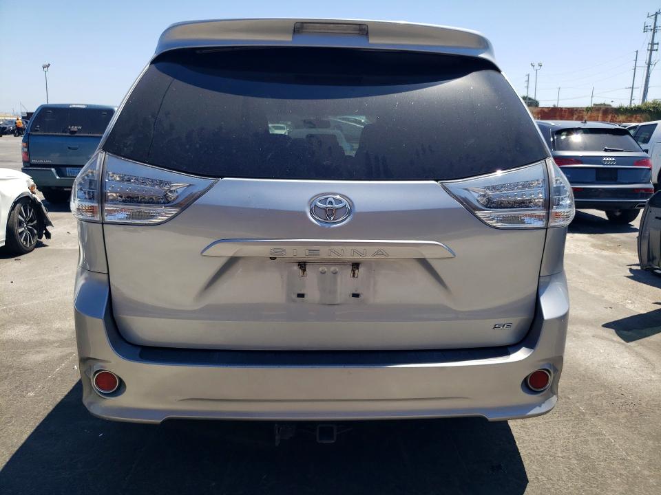Aukcja sprzedaży 2017 Toyota Sienna, vin: 5TDXZ3DC5HS840598, numer aukcji: 58560086