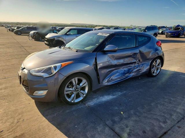 2017 Hyundai Veloster მანქანა იყიდება აუქციონზე, vin: KMHTC6AD1HU314443, აუქციონის ნომერი: 57902356