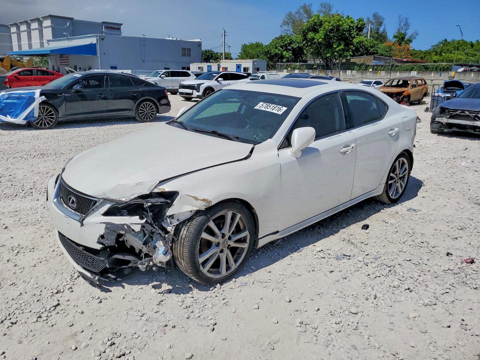 Продаж на аукціоні авто 2007 Lexus Is, vin: JTHBK262472038397, номер лоту: 57851816