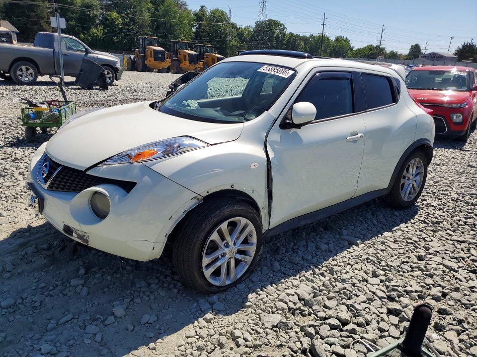 2012 Nissan Juke მანქანა იყიდება აუქციონზე, vin: JN8AF5MR9CT102221, აუქციონის ნომერი: 55885006