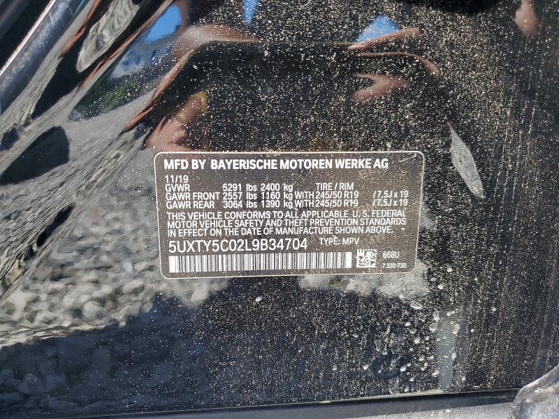Продажа на аукционе авто 2020 Bmw X3, vin: 5UXTY5C02L9B34704, номер лота: 56339606