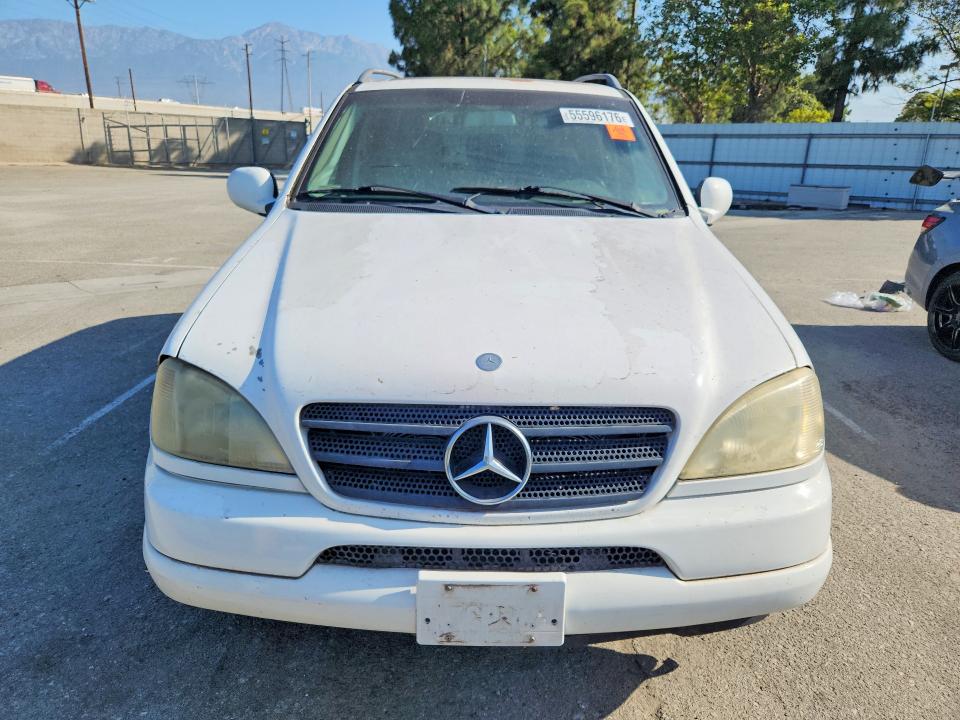 2000 Mercedes-benz Ml მანქანა იყიდება აუქციონზე, vin: 4JGAB54E8YA152692, აუქციონის ნომერი: 55596176