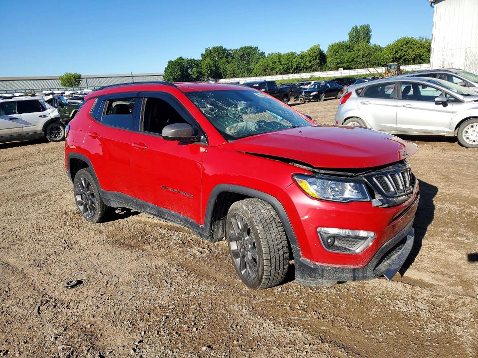 Продажа на аукционе авто 2021 Jeep Compass, vin: 3C4NJDEB7MT567044, номер лота: 57843176