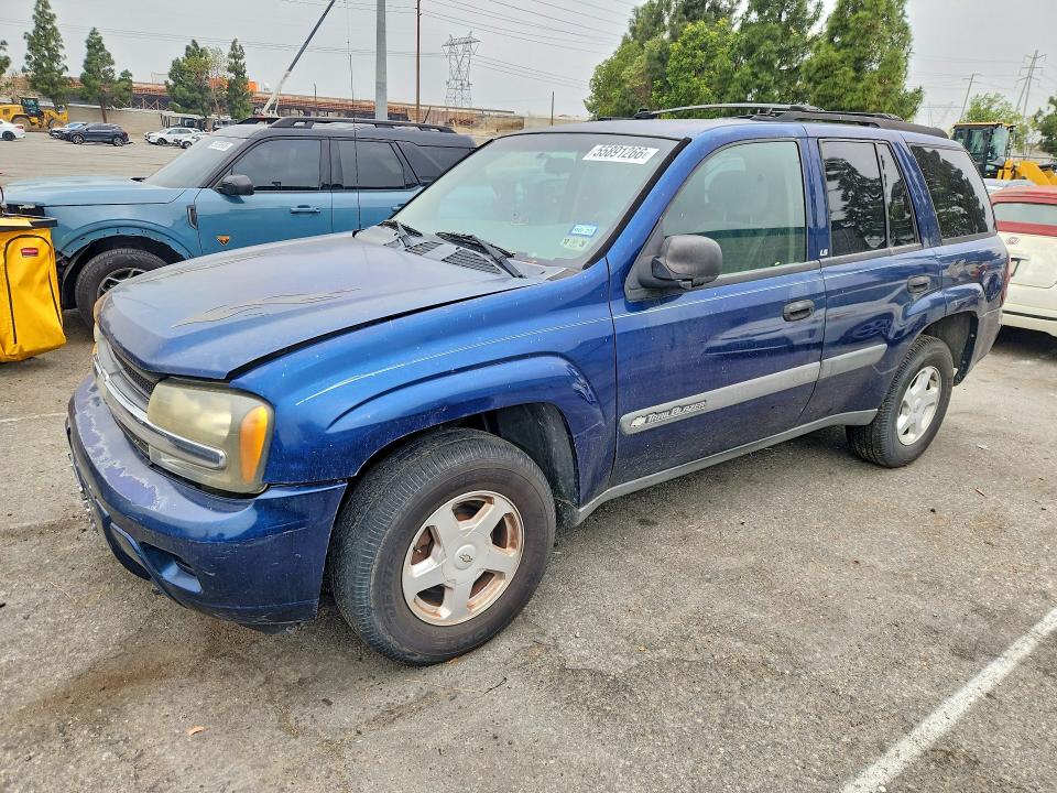 Aukcja sprzedaży 2003 Chevrolet Trailblazer, vin: 1GNDS13S732145258, numer aukcji: 55891266